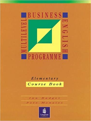MBEP 1 ELEM COURSEBOOK SB 1st Edition - Paper (General ESP): Elementary - Course Book Level 1