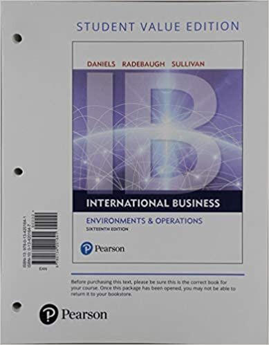 International Business, Student Value Edition + 2019 Mylab Management with Pearson Etext -- Access Card Package