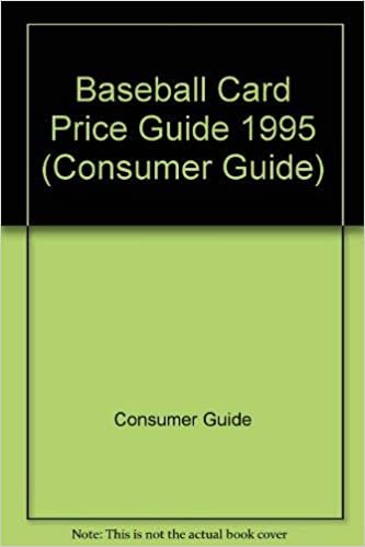 Baseball Card Price Guide 1995 (Consumer Guide)