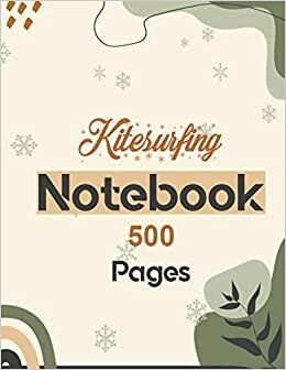 Kitesurfing Notebook 500 Pages: Lined Journal for writing 8.5 x 11|hardcover Wide Ruled Paper Notebook Journal|Daily diary Note taking Writing sheets