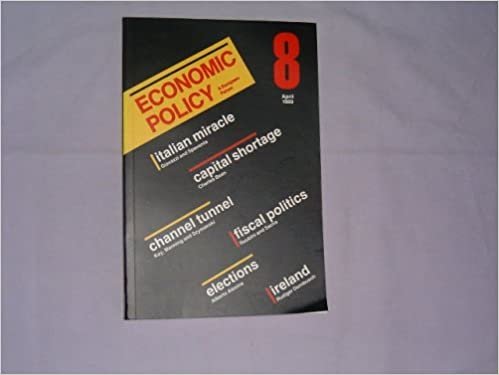 Economic Policy 8 4:1: Volume 8, April 1989: A European Forum
