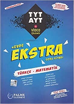 Palme TYT AYT Türkçe Matematik Evde Ekstra Soru Kitabı