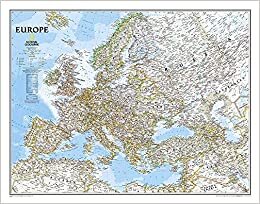 Europe Classic, laminated: PP.NGC620070 (National Geographic Reference Map)