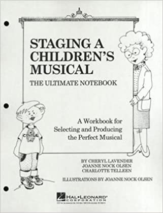 Staging A Children's Musical - The Ultimate Notebook: Buch für Gesang (Singstimme) indir