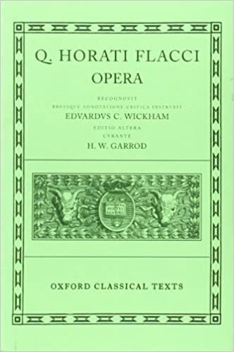 Horace Opera 2/e (Oxford Classical Texts) indir