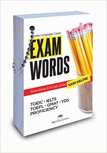 Miracle Language Cards Exam Words: KPDS TOEFL YDS UDS