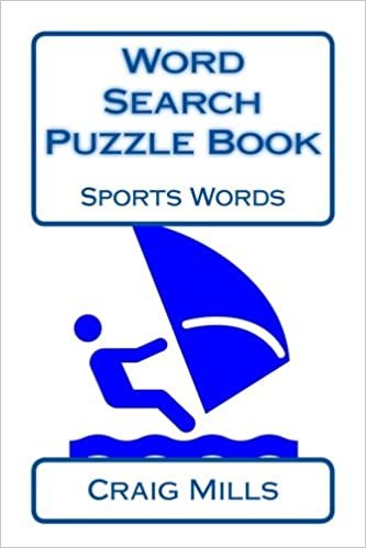 Word Search Puzzle Book Sports Words
