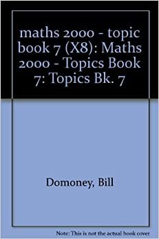 Mathematics 2000: Topics Bk. 7 (Maths 2000) indir