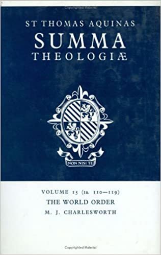 Summa Theologiae: Volume 15, The World Order: 1a. 110-119
