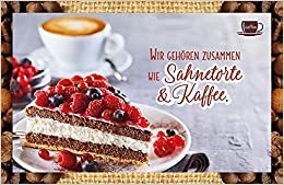 Wir gehören zusammen wie Sahnetorte & Kaffee.: Kaffeekarte