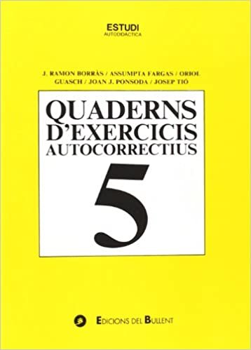 Quaderns d'exercicis autocorrectius 5 (Quaderns autocorrectius, Band 5)