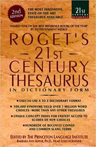 Roget's 21st Century Thesaurus (21st Century Reference) indir