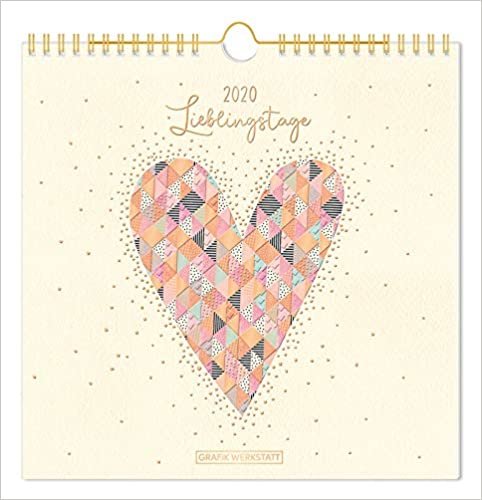 Lieblingsstücke-Kalender 2020 "Lieblingstage"