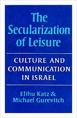 Secularization of Leisure: Culture and Communication in Israel