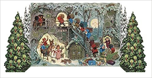 Adventskalender Zwergleins Weihnacht: Faltkalender zum Aufstellen. indir