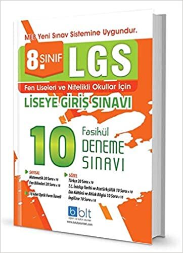 Bulut 8. Sınıf LGS 10 Deneme Fasikül Yeni