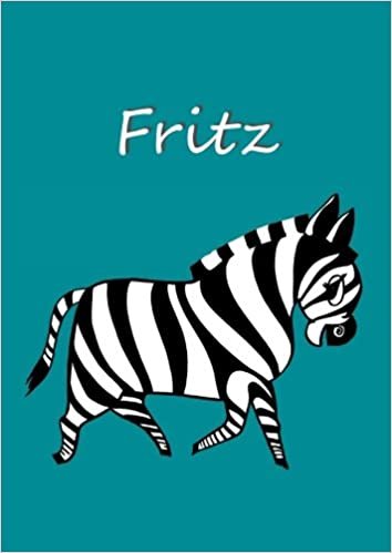 Malbuch / Notizbuch / Tagebuch - Fritz: A4 - blanko