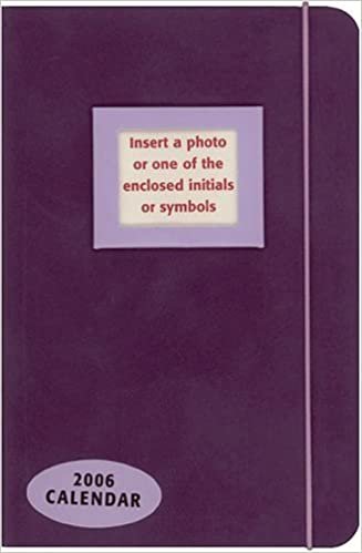 Personalized 2006 Calendar: Purple Suede: Pocket Purse Calendar indir
