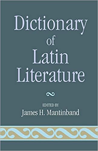 Dictionary Of Latin Literature