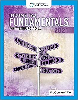 Income Tax Fundamentals 2021 With Intuit Proconnect Tax Online