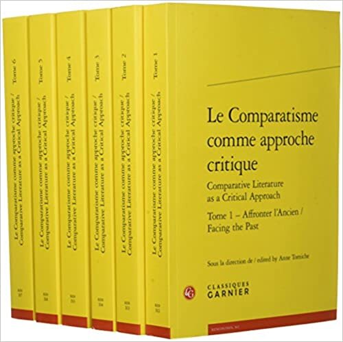le comparatisme comme approche critique comparative literature as a critical app (RENCONTRES)