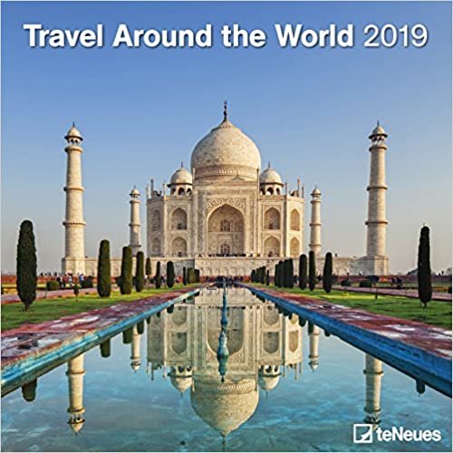 2019 Travel Around the World Calendar - Photography Calendar - 30 x 30 cm indir