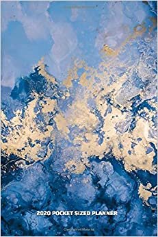 2020 Pocket Sized Planner: Sea Glass Distortion Ocean Wave Blue | One Full Year Calendar | 1 Yr | Pocket Purse Sized | Jan 1 - Dec 31 | Weekly & ... Abstract Pocket Schedule Organizer, Band 1)