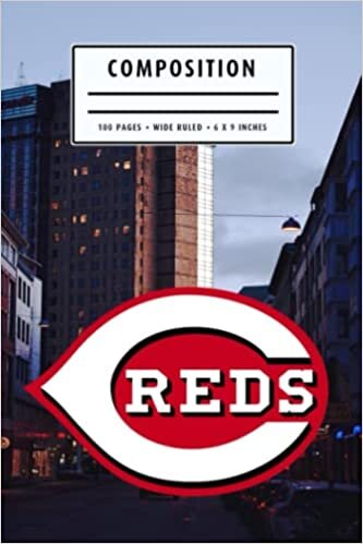 Weekly Planner Composition : Cincinnati Reds Notebook- To My Baseball Son , To My Baseball Dad - Baseball Notebook #8