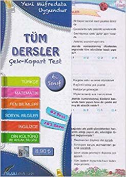 Bilgili 6. Sınıf Tüm Dersler Yaprak Test indir