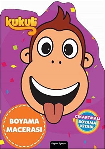 Kukuli - Boyama Macerası: Çıkartmalı Boyama Kitabı