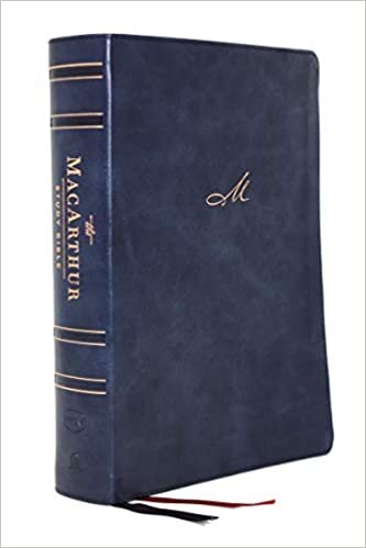 Nkjv, MacArthur Study Bible, 2nd Edition, Leathersoft, Blue, Comfort Print: Unleashing God's Truth One Verse at a Time indir