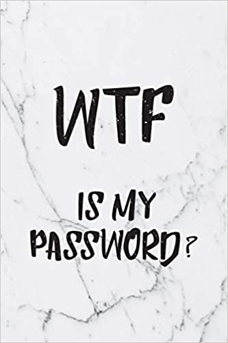 WTF Is My Password: Marble Password Organizer Alphabetical Logbook - Never Forget Passwords, Usernames, Login & Other Internet Information!: 15