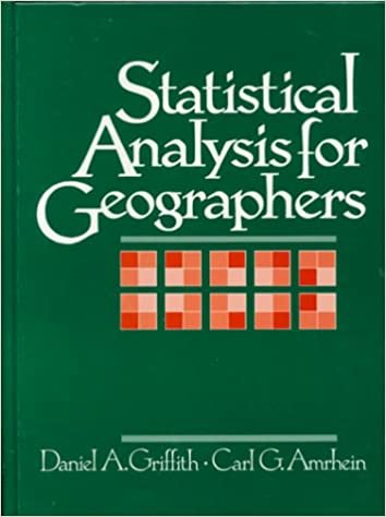 Statistical Analysis for Geographers