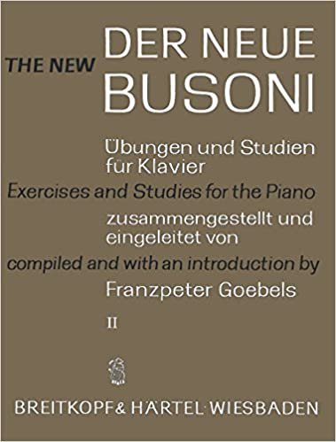 Der Neue Busoni - Übungen und Studien für Klavier Heft 2: Übungen und Studien (EB 6949) indir