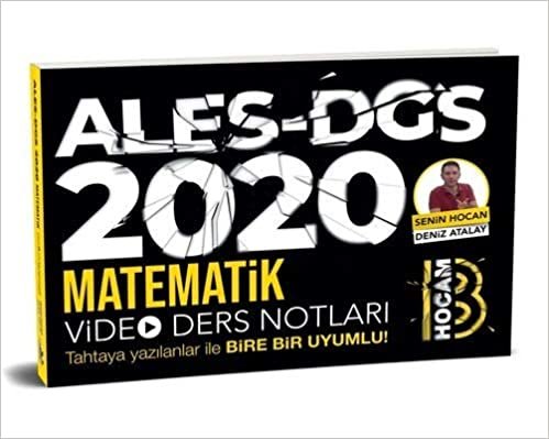 Benim Hocam 2020 ALES DGS Matematik Video Ders Notları