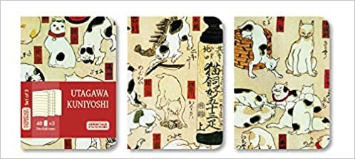 Utagawa Kuniyoshi Notebooks mini 3 multipack