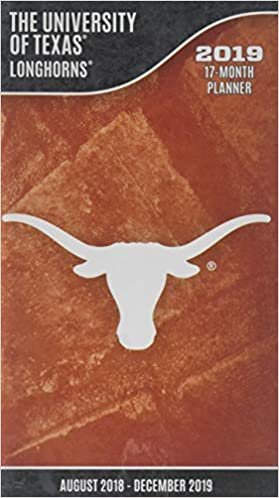 The University of Texas Longhorns 2019 17-Month Planner indir
