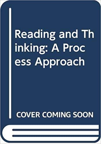 Reading and Thinking: A Process Approach indir
