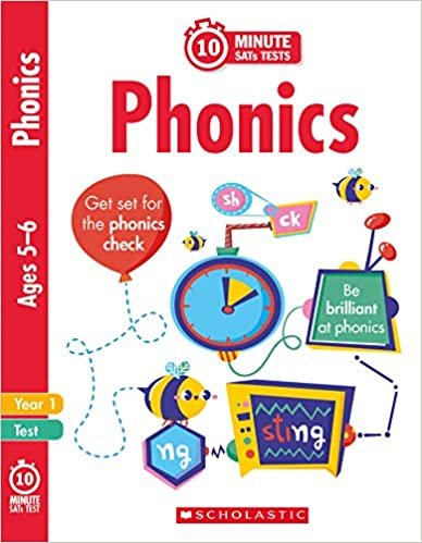 10-Minute quick practice phonic check activities for children ages 5-6 (Year 1). Perfect for Home Learning. (10 Minute SATs Tests)