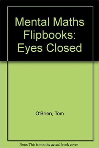 Mental Maths Flipbooks: Eyes Closed