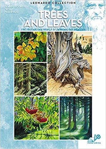 Leonardo Collection Desen Kitabı Trees And Leaves N: 45 Ağaçlar ve Yapraklar N: 45