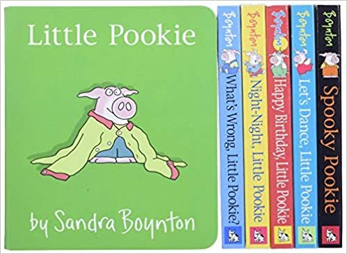 Big Box of Little Pookie: Little Pookie; What's Wrong, Little Pookie?; Night-Night, Little Pookie; Happy Birthday, Little Pookie; Let's Dance, Little Pookie; Spooky Pookie