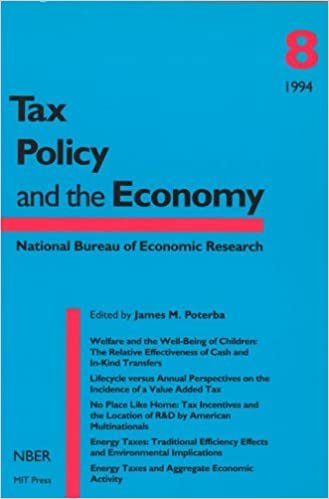 Tax Policy and the Economy, Volume 8 (Tax Policy & the Economy): 008