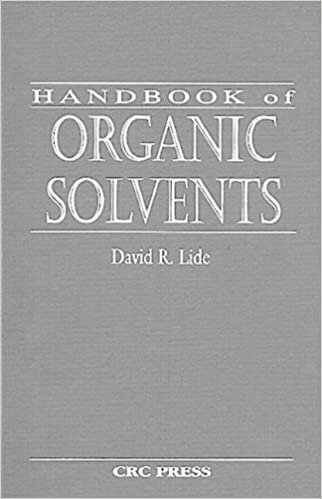 Handbook of Organic Solvents