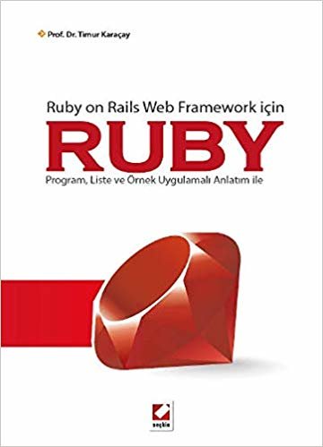 Ruby; Ruby on Rails Web Framework için
