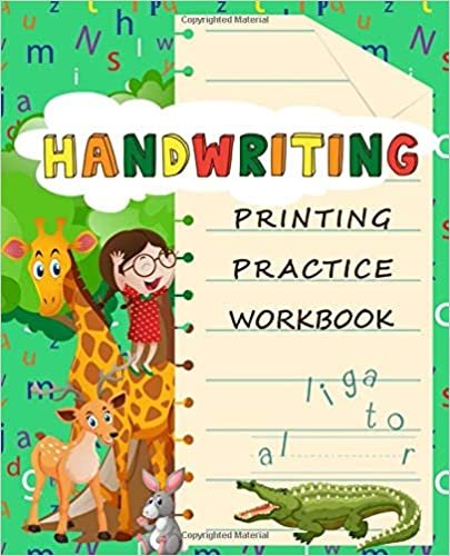 Handwriting, Printing Practice Workbook: Blank Sheets Notebook With Dotted Lines For Preschool Students indir