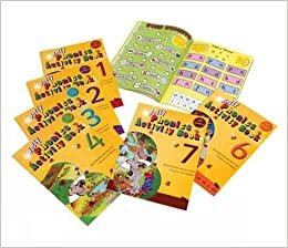 Jolly Phonics Activity Books 1-7: in Precursive Letters (British English edition) indir