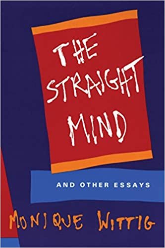 The Straight Mind: And Other Essays indir