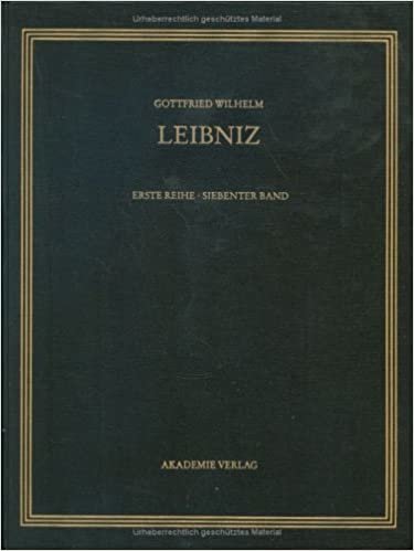Saemtliche Schriften Und Briefe: Allgemeiner, Politischer Und Historischer Briefwechsel, 7: 1691-1692 1