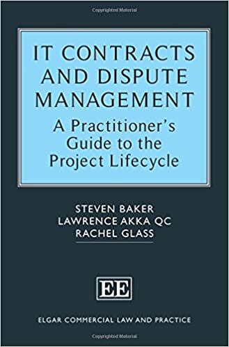 Baker, S: IT Contracts and Dispute Management (Elgar Commercial Law and Practice)